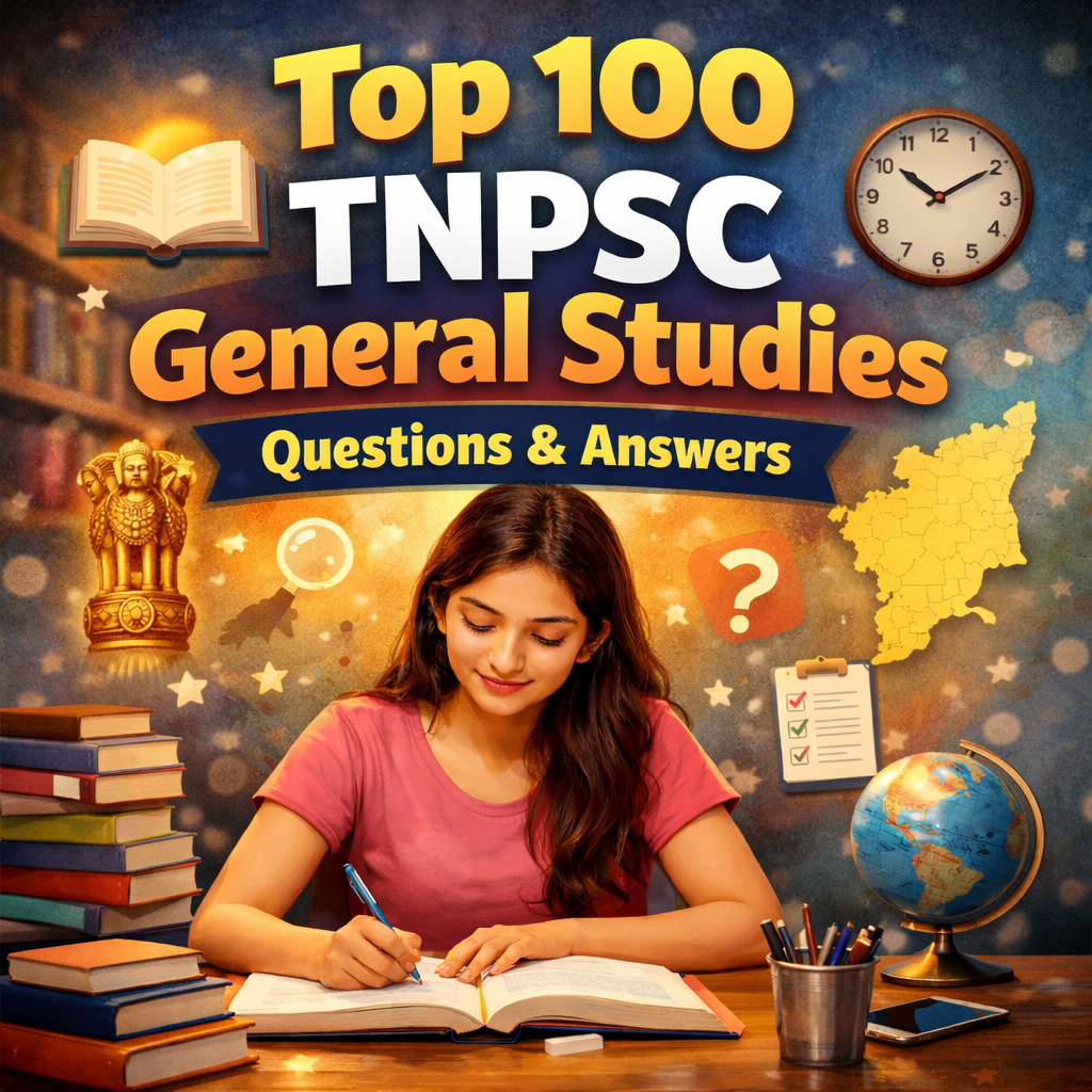 Top 100 TNPSC General Studies
